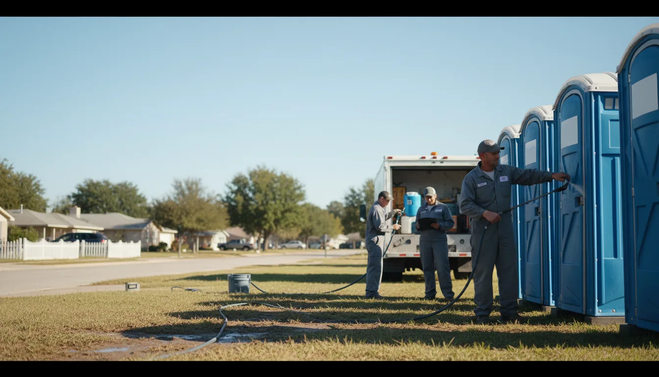 Long-Term Portable Toilet Rental in Versailles, OH near me